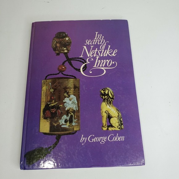 In Search of Netsuke & Inro 1974 George Cohen Signed by Douglas J.K. Wright - Picture 1 of 10